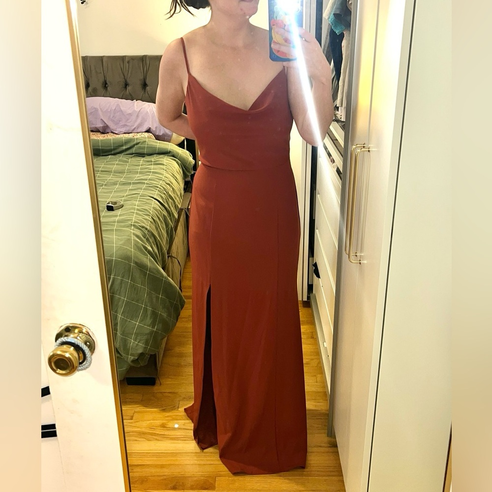 NWT Amsale Cayenne Formal Gown